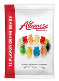 Albanese Gummy Bears 12 Flavor Peg Bag 7 oz (3 Bags)
