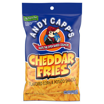 Andy Capp's Cheddar Fries 3 oz (12 Packs Per Case)