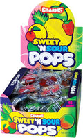 Charms Sweet & Sour Assorted Flavors (48 Pops Per Box)