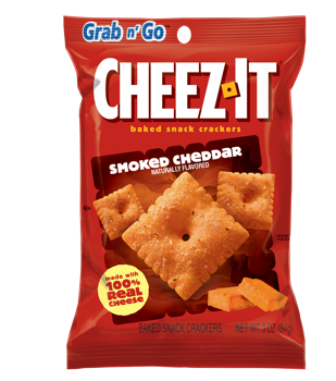 Cheez-it Smoked Cheddar 3 oz (6 Packs Per Box)