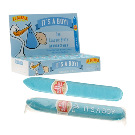 Cigar Gum It's A Boy Cigar Bubble Gum (36 Pieces Per Box)