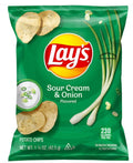 Frito-Lay Lay's Sour Cream & Onion 1 oz (50 Bags Per Case)