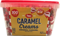 Goetzes Caramel Creams Bulk Wrapped  (100 Pieces Per Jar)