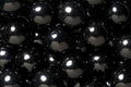 Gumballs 1' Black Color Unwrapped (120 Pieces Per Bag)