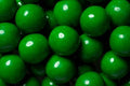 Gumballs 1' Green Color Unwrapped (120 Pieces Per Bag)