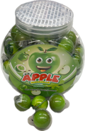Gushmello Apple Gummy Candy 19.4 oz (55 Pieces Per Jar)