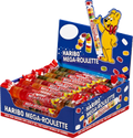 Haribo Mega Roulette Gummy Candy 1.5 oz (24 Rolls Per Box)