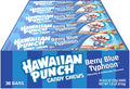 Hawaiian Punch Chews Bar Berry Blue Typhoon .8 oz (36 Bars Per Box)