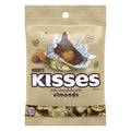 Hershey's Kisses With Almond Peg Bag 4.48 oz (3 Bags)