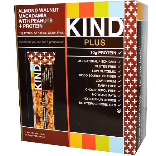 Kind Bar Almond Walnut Macadamia (12 ct)