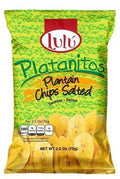 Lulu Plantain Salted Chips 2.5 oz (30 Packs Per Case)