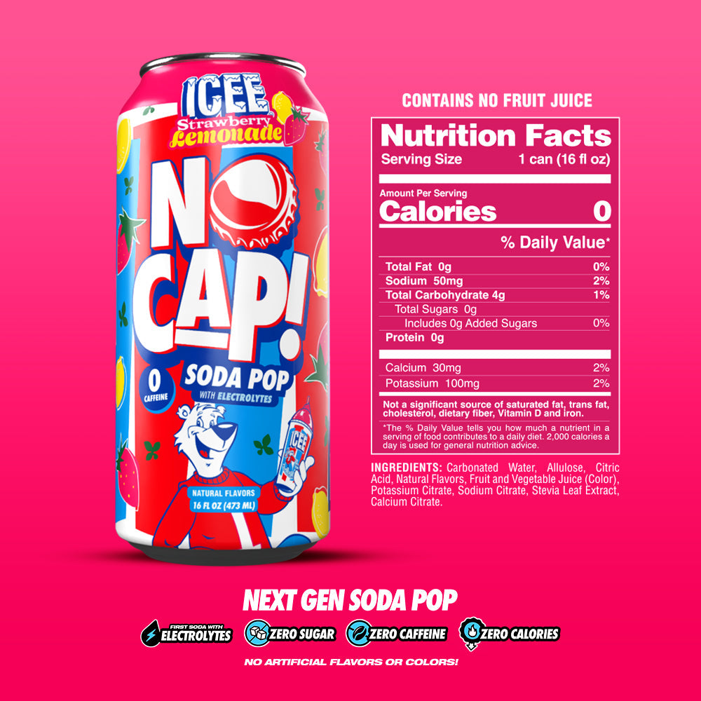 ICEE STRAWBERRY LEMONADE 12PK