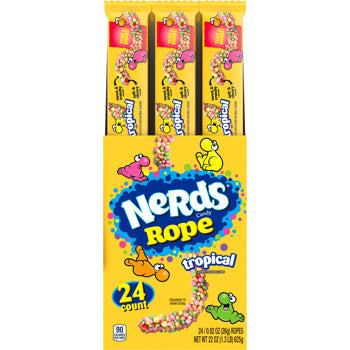 Nerds Rope Tropical 0.92 oz (24 Pieces Per Box)