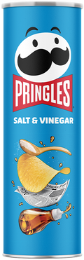 Pringles Chips Salt & Vinegar 5.57 oz (14 Cans Per Case)