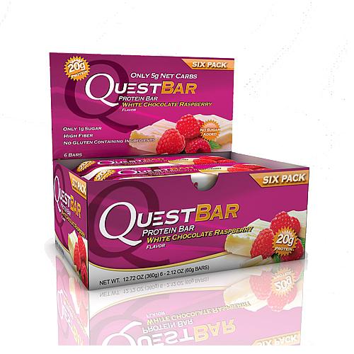 Quest Bar White Chocolate Raspberry (12 ct)
