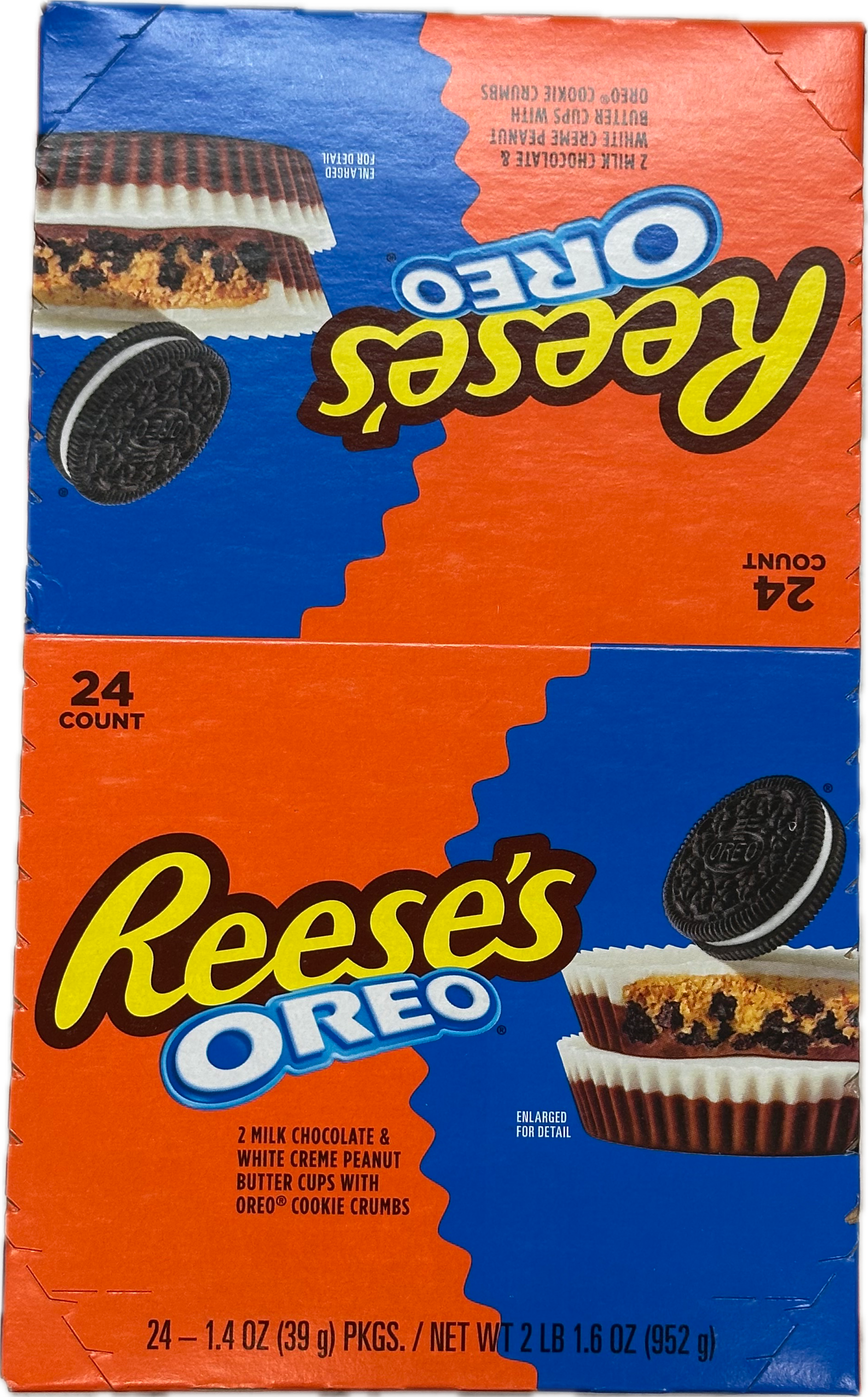 Reese's Oreo  1.6 oz (24 Packs Per Box)