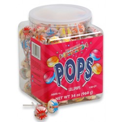 Smarties Lollipops Assorted Flavors (120 Pops Per Jar)