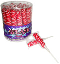 Splash Swirl Pops Red (30 Pieces Per Jar)