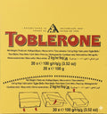 Toblerone Milk Chocolate 3.5 oz (20 Bars Per Box)