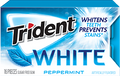 Trident White Gum Peppermint Flavor (9 Packs Per Box)